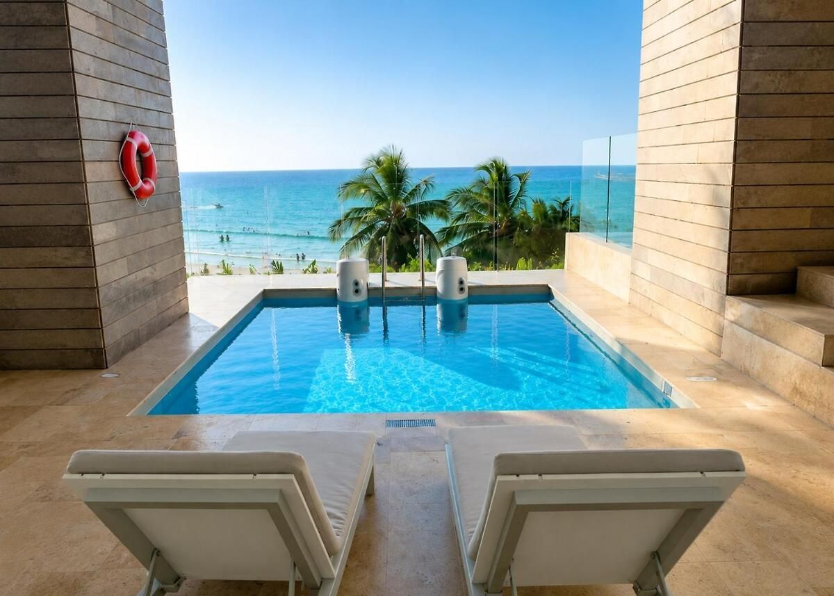 Panoramic Ocean View 34th Floor Rooftop Pool Apartamento Cartagena