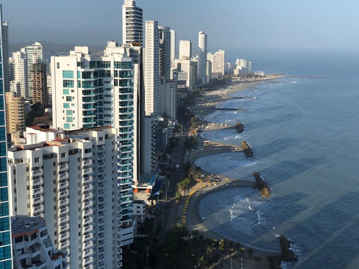 Panoramic Ocean View 34th Floor Rooftop Pool Apartamento Cartagena