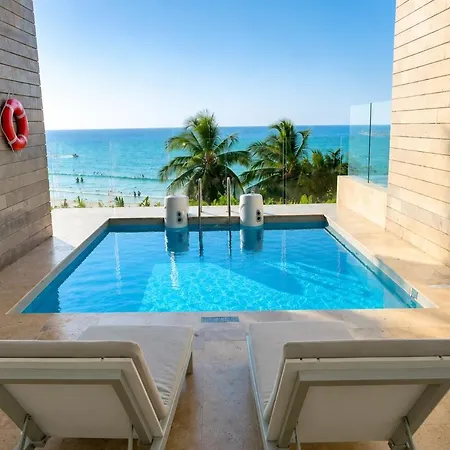 Panoramic Ocean View 34th Floor Rooftop Pool Apartamento Cartagena